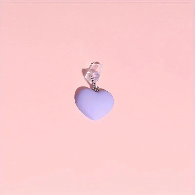 Heart Design Phone Dust Plug, Mobile Phone Dust Plug, Phone Dust Plug for iPhone & Type-C Interface Mobile Phone, Phone Accessories 6