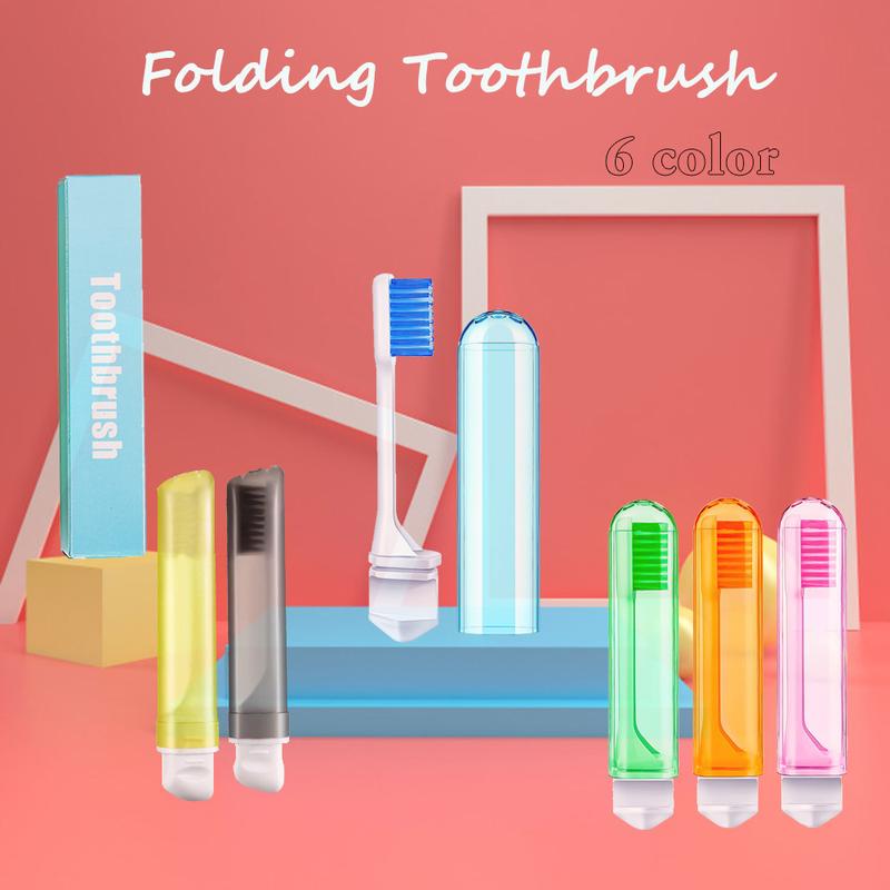 Product Introduction of 1Pcs Travel Portable Folding Toothbrush Super Soft Bristle Toothbrush Fold Travel Camping Hiking Outdoor Easy To Take Teethbrush 21