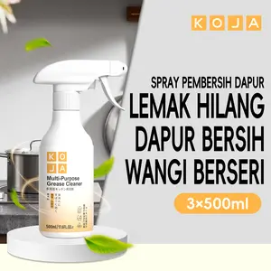 [Live 4] KOJA Pembersih Dapur 500ml | Enzim Bio, Larutkan Minyak Membandel, Lengkap dengan Nozzle — Multi-purpose Foam Cleaner