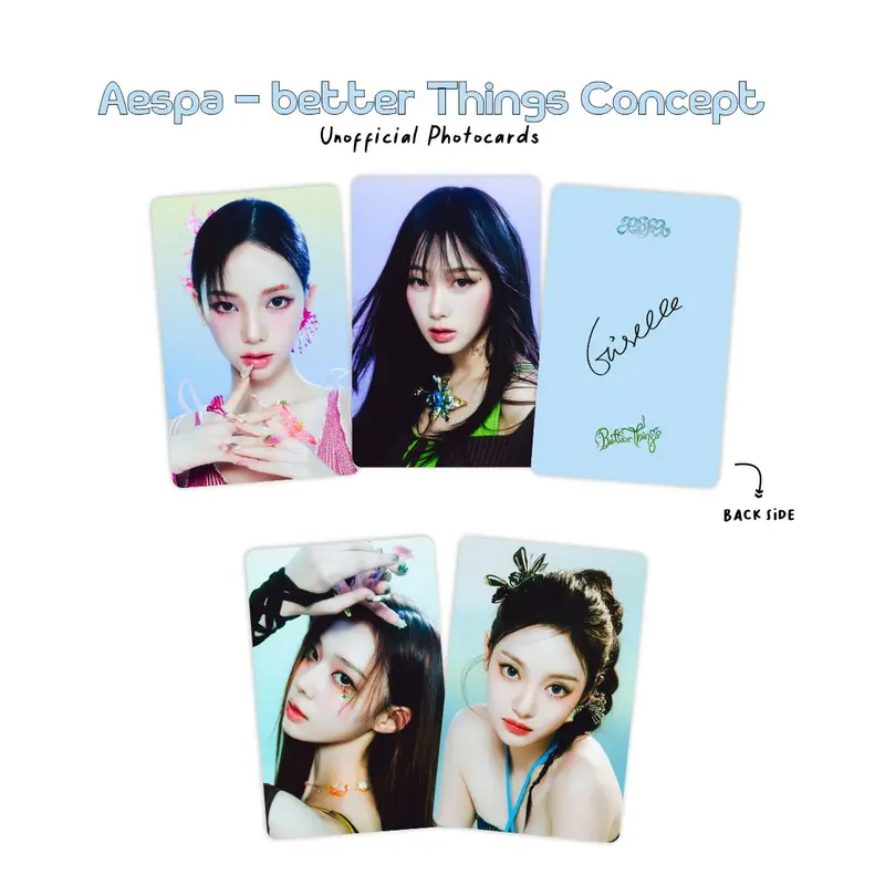Photocard Premium Aespa Better Things Unofficial 1