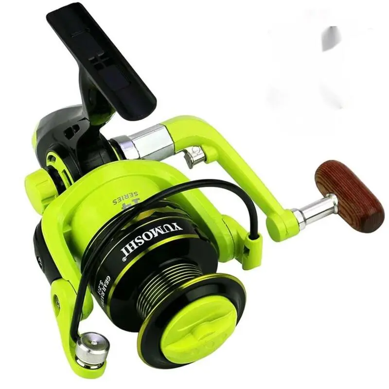 2000-7000 Ultra Light Sea Bass Spinning Wheel Metal Spool 5.2:1 Left/Right Interchangeable Fishing Baitcasting Reel