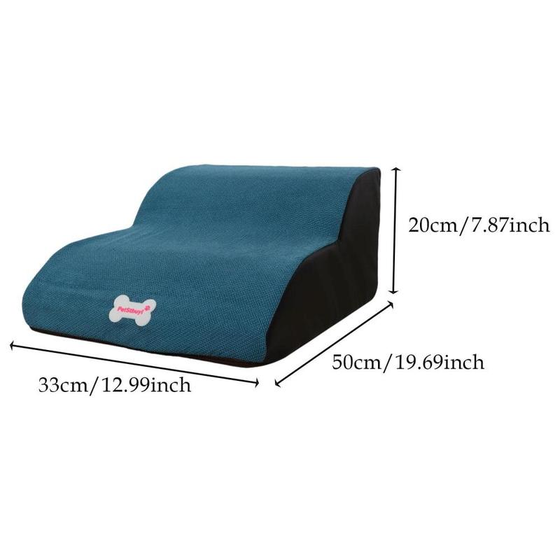 Product Introduction of Dog Stairs for Small Dogs Comfotable Soft with Removable Washable Cover Dog Steps Pet Steps for Cats Small Pets Older Dogs 0