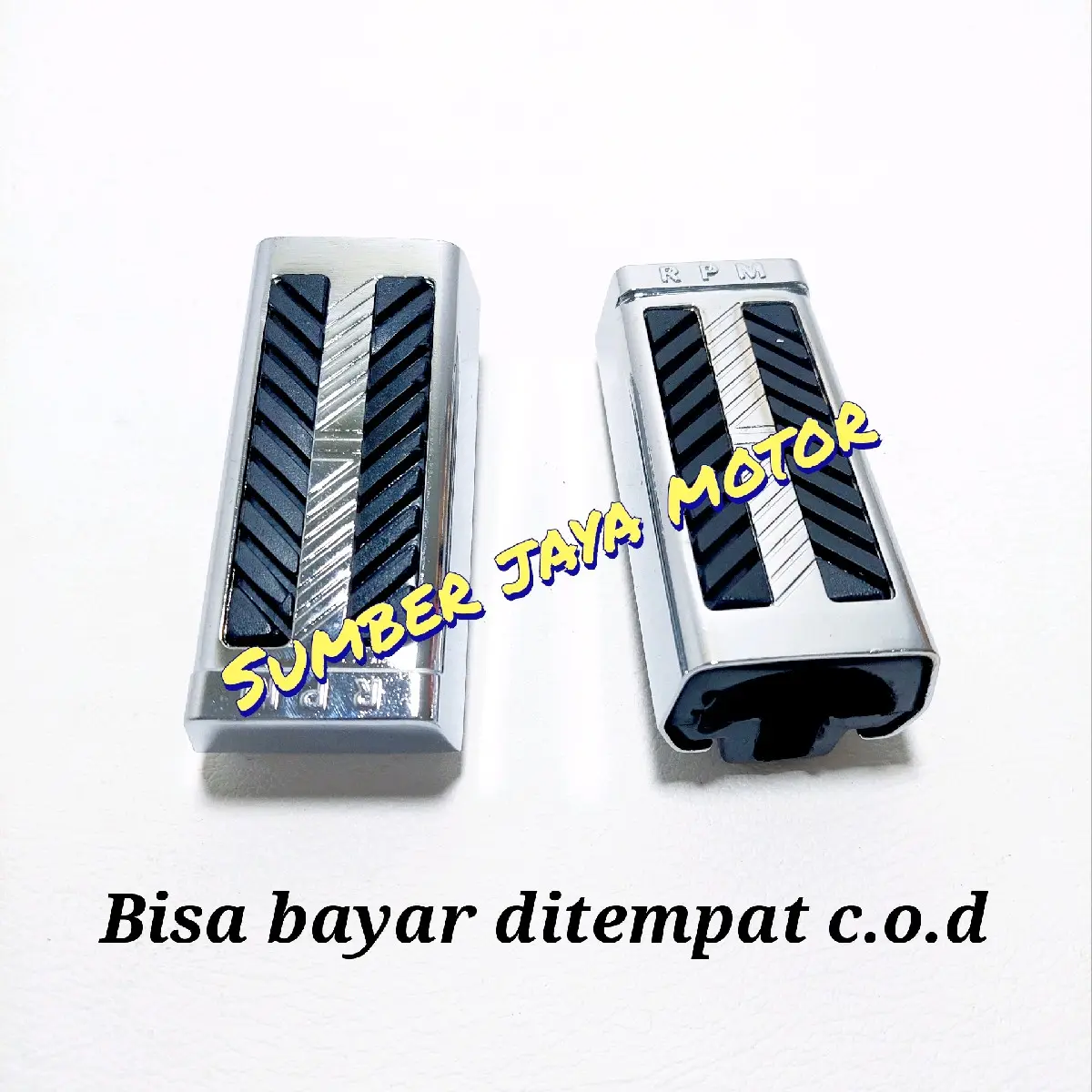 step depan crome universal bisa kesemua motor