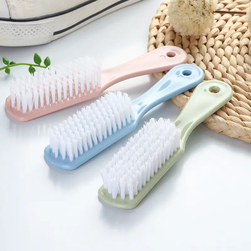 Bàn Chải Làm Sạch Quần Áo Bằng Nhựa, Gia Dụng Đa Chức Năng, Bàn Chải Đánh Giày Lông Mềm, Bàn Chải Chà, Bàn Chải Làm Sạch Quần Áo, Bàn Chải Chà, Không Làm Tổn Thương Giày, Nhiều Màu Sắc