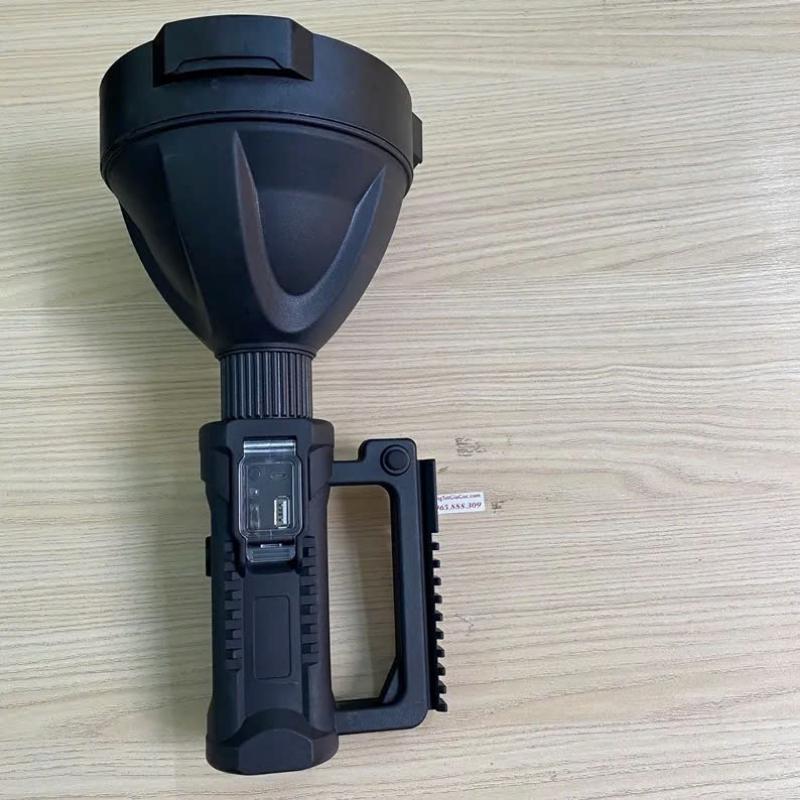 Đèn pin cầm tay siêu sáng 591 pha to chiếu cực xa, bóng led P70 cao cấp 8