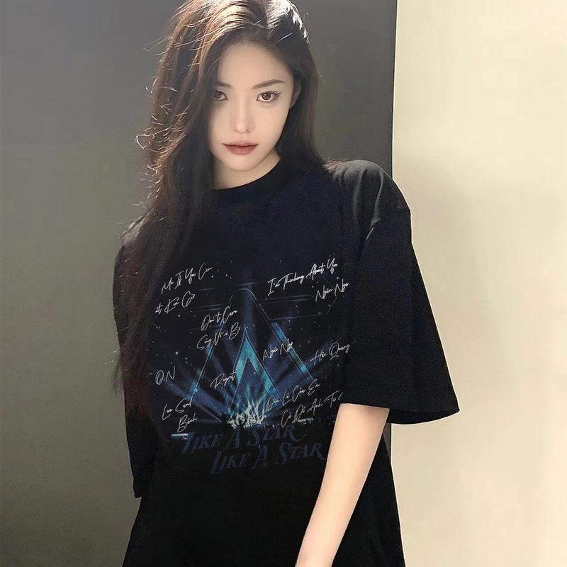 Product Introduction of Áo Thun Tên Bài Hát Hit Anh Trai Say Hi, Áo Thun Unisex Form Rộng Chất Mềm Mỏng Thoáng Concert ATSH Menswear Cổ Tròn 4