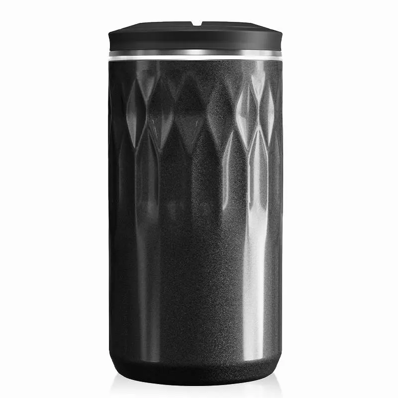 Can Shaped 12oz Vacuum Flask With Lid, 1 Count Double Wall Stainless Steel Vacuum Insulated Bottle For Cold Drink, Portable Water Bottle For Home Kitchen Office 7