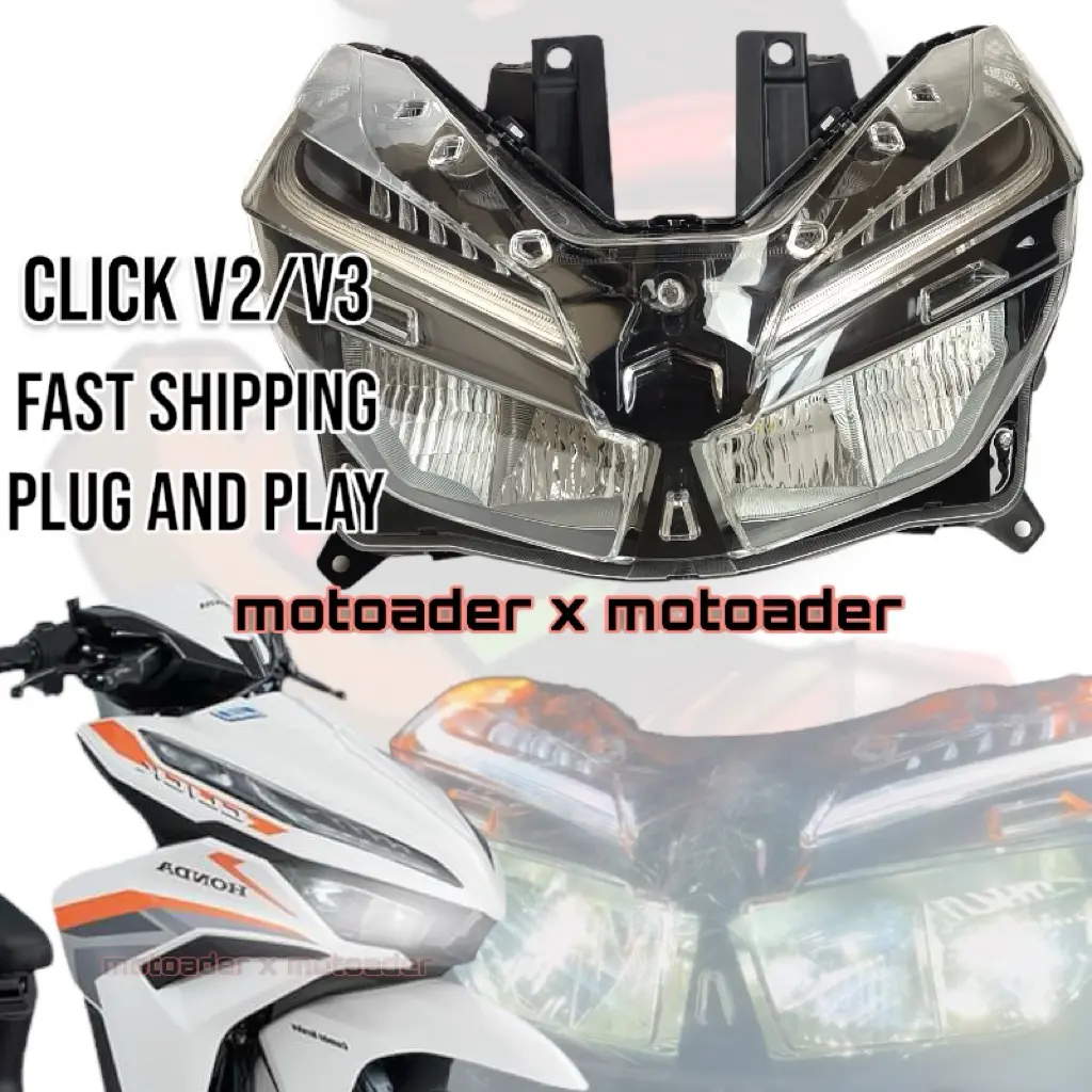 * Honda Click V2 V3 V4 headlight Click 125i 150i Assembly Headlight ...
