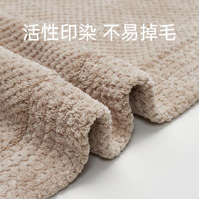 Áo choàng tắm lông cừu san hô, tối ưu, dành cho phụ nữ và nam giới, thấm nước, nhanh khô, họa tiết dứa, khăn tắm, khăn quấn, thích hợp cho mùa thu và mùa đông, áo choàng tắm, váy ngủ Women Dress 7