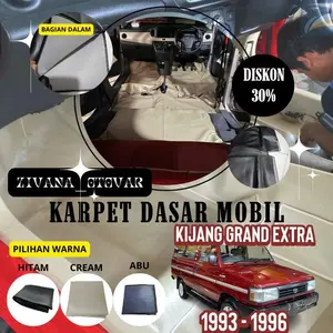 Karpet Dasar Peredam Lantai Mobil kijang Grand Exstra 1993-1995 Car