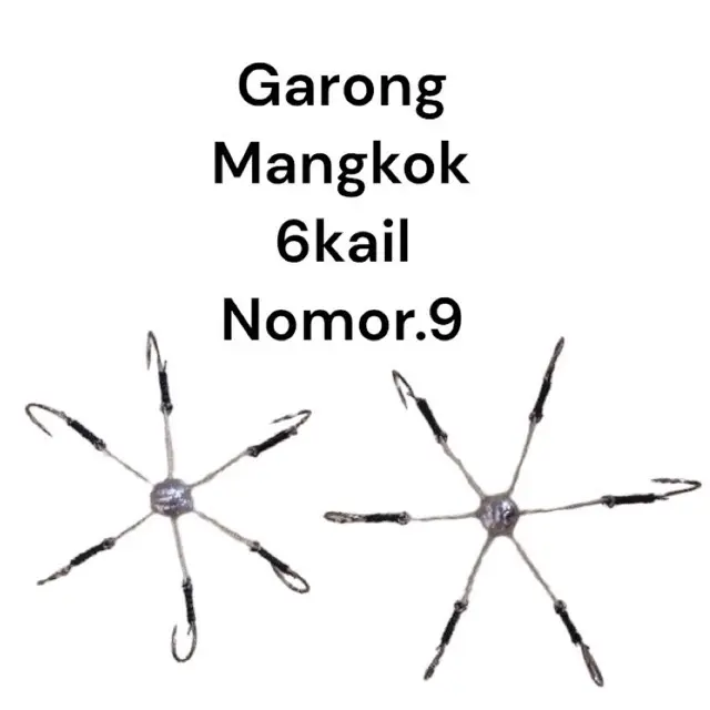 (BISA COD) GARONG MANGKOK PANCING 6kail Nomor.9 1053 Tajam dan Kuat