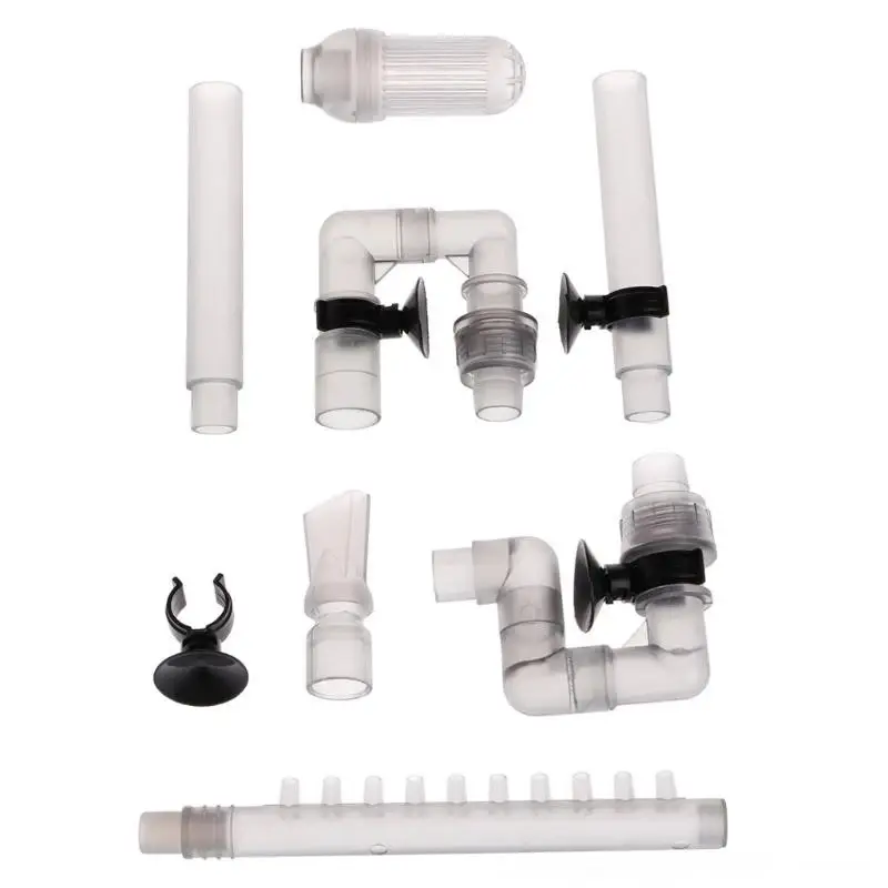 HW-602B/603B Water Inflow Outflow Tube Pipe Fish Tank Aquarium Filter External Canister Parts Inlet Outlet Accessories
