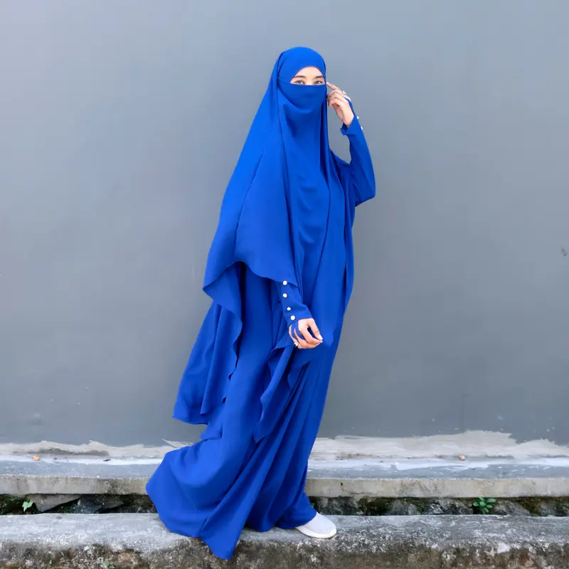 GAMIS Syari Abaya Muslim Wanita Inara Tanpa Khimar Model Turki Arab Dress Maxi Dewasa Crinkle Airflow Premium Jumbo Oversize Hitam Polos 4