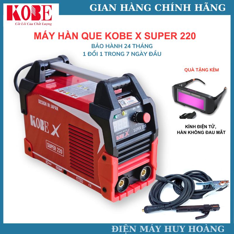 Máy hàn que mini KOBE X 220 công nghệ Nhật chuyên que hàn 3.2li