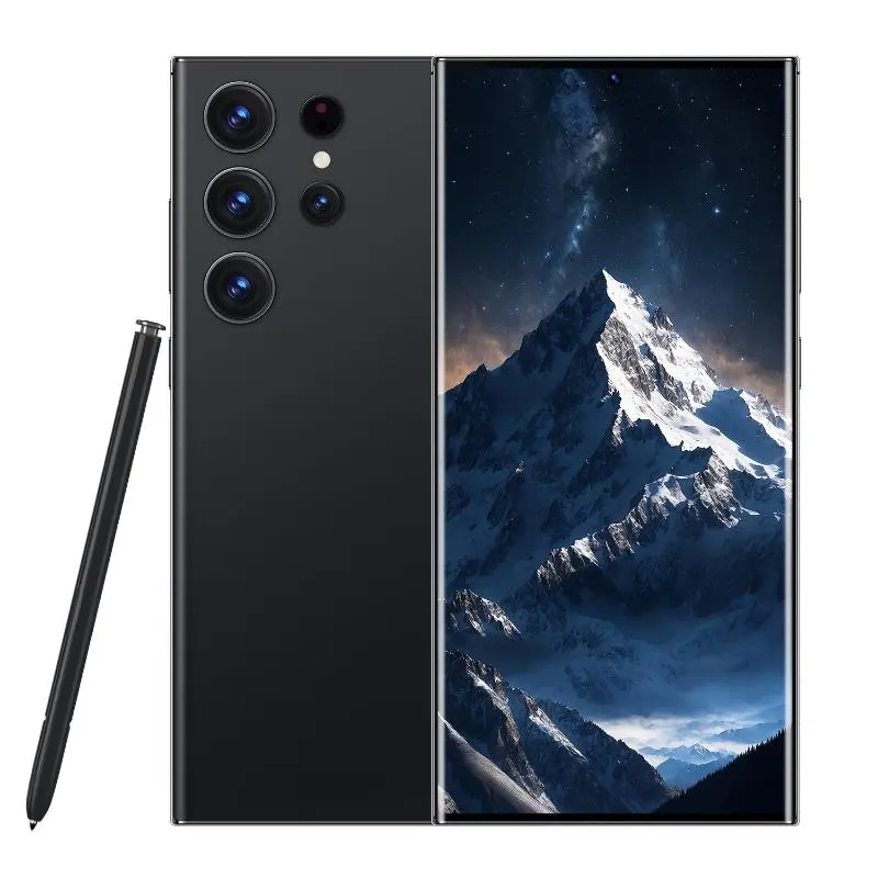 Android Smartphone 5G - Dual SIM Card Dual Standby, 8GB+256GB 6.8-inch Display, 6800mAh, Stylus, Headphones, Type-C Charging Cable, Protective Case, Card Extractor And Screen Protector - Perfect Holiday Birthday Gift 0