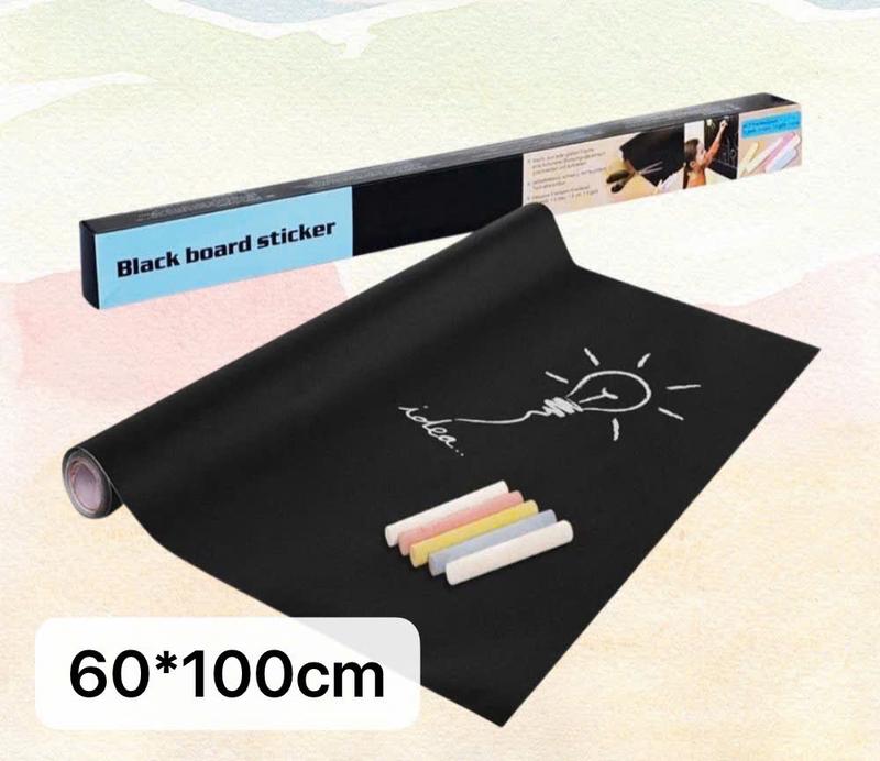Product Introduction of Bảng Decal Đen Dán Tường Kèm Phấn , Bảng học tâp, Bảng nhà bếp, Bảng Menu,.. Tiện Lợi 7