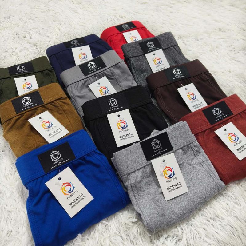 Product Introduction of 12-6pcs Boxer For Men's Underwear Cotton Boxer Briefs JKL 16