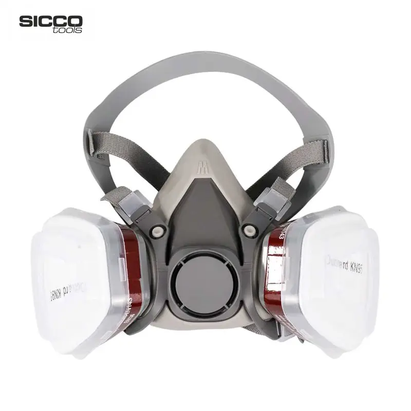 Masker Gas Respirator 6200 Tali Karet 0