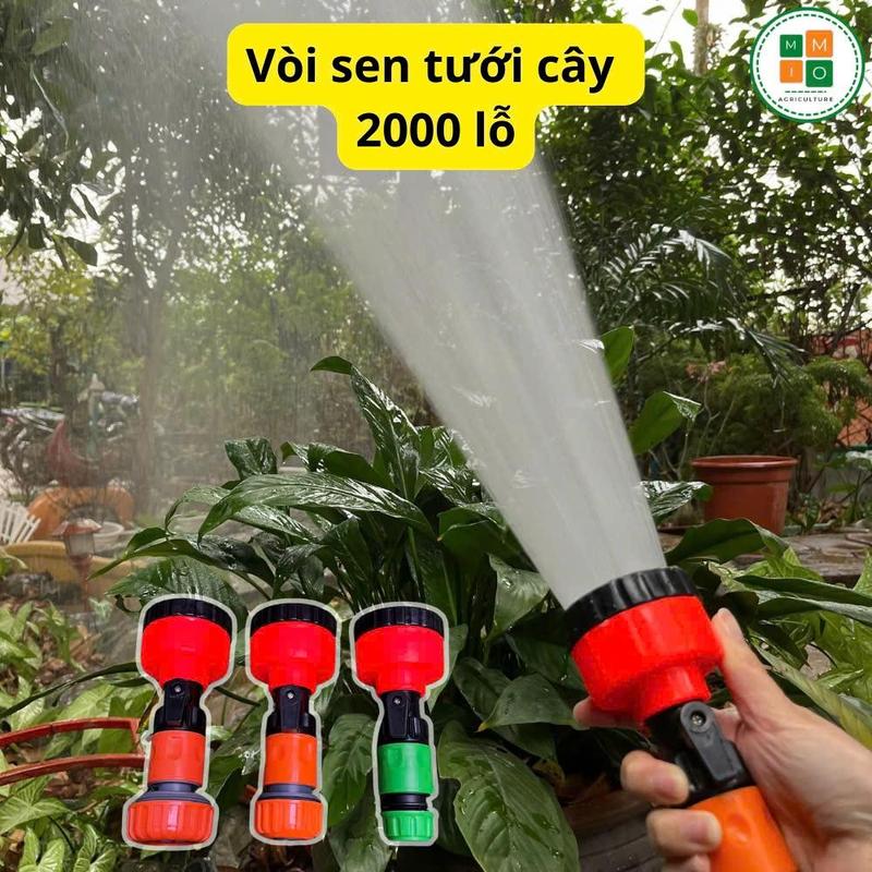 Vòi sen tưới cây 2000 lỗ chuyên cho rau, lan và hoa cây cảnh