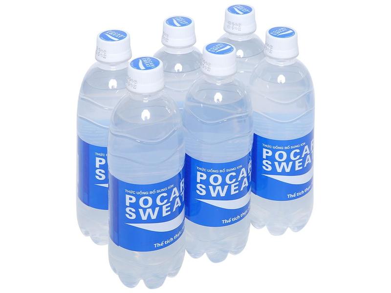 Lốc 6 Chai Thức Uống Bổ Sung ION Pocari Sweat 500ML và 3 chai 900ml nước