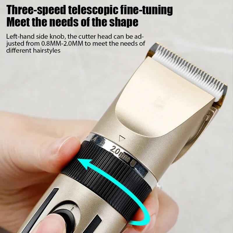 Product Introduction of Carfriend Hair Clipper Wireless Hair Clipper Men's Hair Clipper Battery Hair Clipper Wireless Hair Clipper Wireless Hair Clipper cutting machine 7