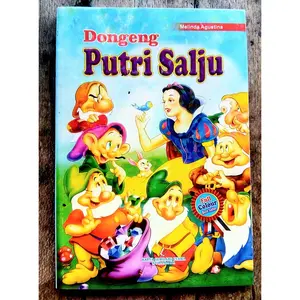 BUKU CERITA ANAK - Dongeng Putri Salju Bergambar Full Color KGU BISA COD Books