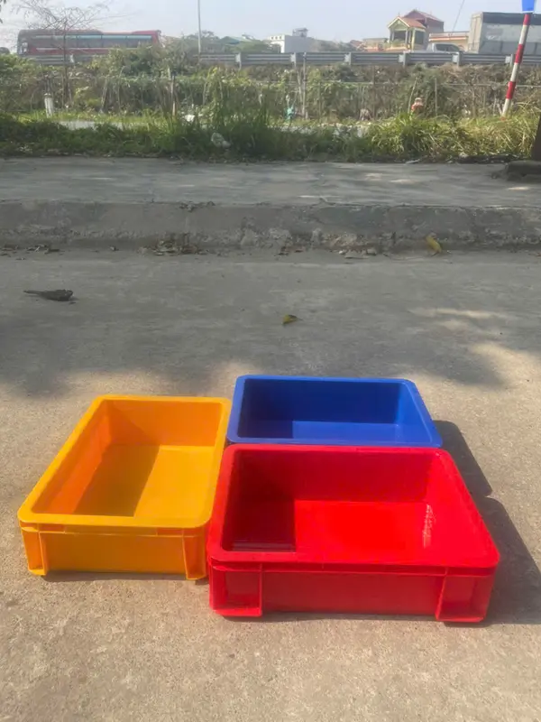 Khay nhựa B12 kt 35x25x10 cm, Khay nhựa đụng linh kiện, bulong, ốc vít 7