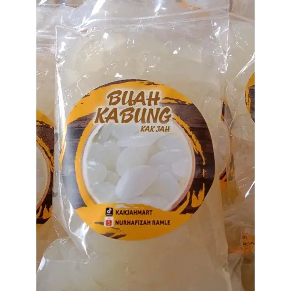 Buah kabung 500g belum manis.cocktail, laichikang, air batu campur, sirap, jelly