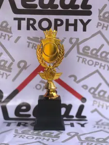 Piala Peringkat 2 (Tanpa Stiker) 32 cm/ Piala Lomba / Pusat Piala / PIala Anak-anak / Piala Kenang-kenangan