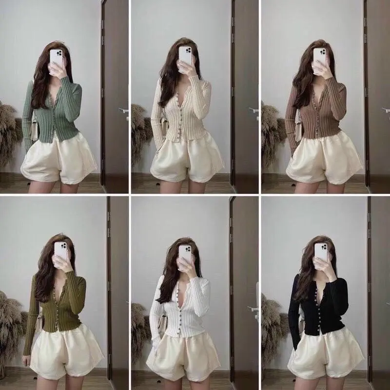 ÁO KHOÁC LEN ĐŨA 11 CÚC CÀI MỀM NHẸ