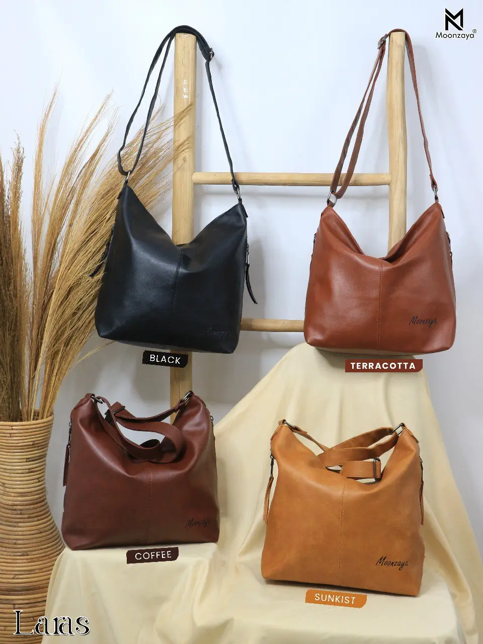 Tas Selempang Wanita Laras Hobo Original Moonzaya Slingbag