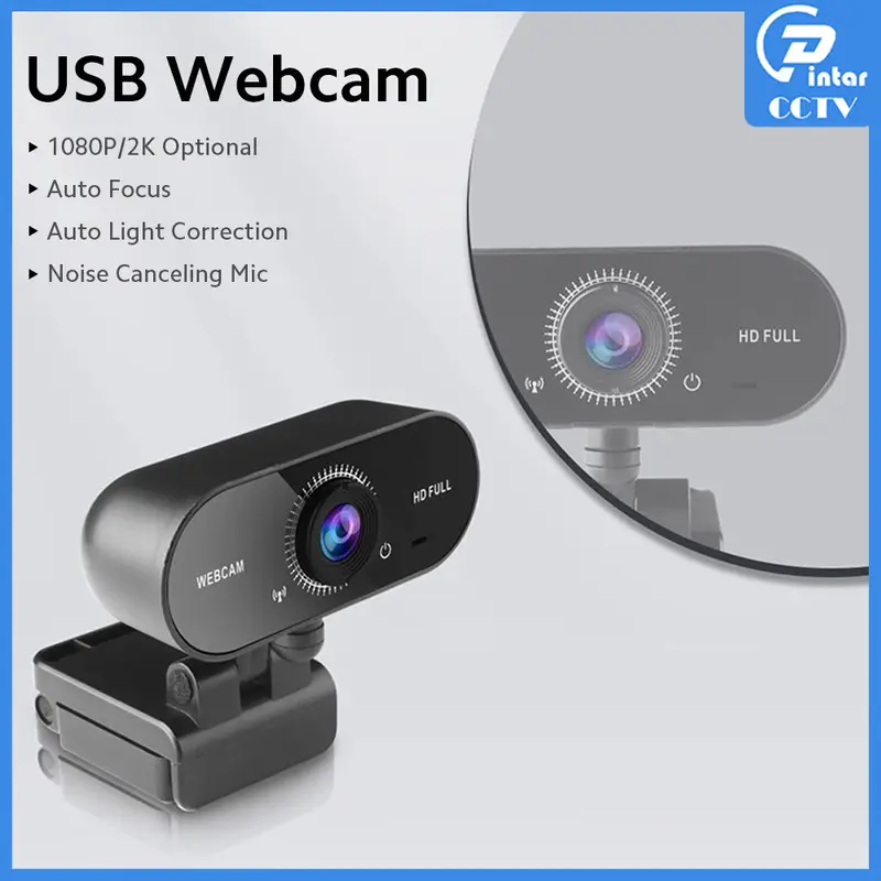 Fantech Webcam 2K 4MP Luminous C30 QHD 1440P Camera Kamera Shop