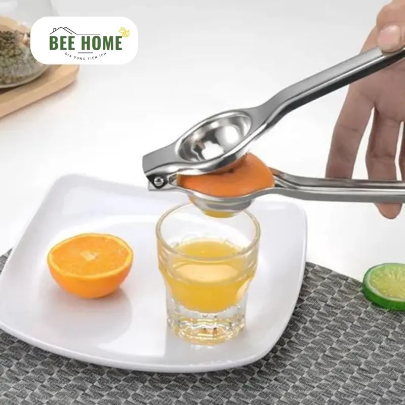 Dụng Cụ Vắt Chanh, Kẹp Vắt Chanh Inox Không Gỉ Dùng Cho Pha Chế BEE HOME VCHI 7