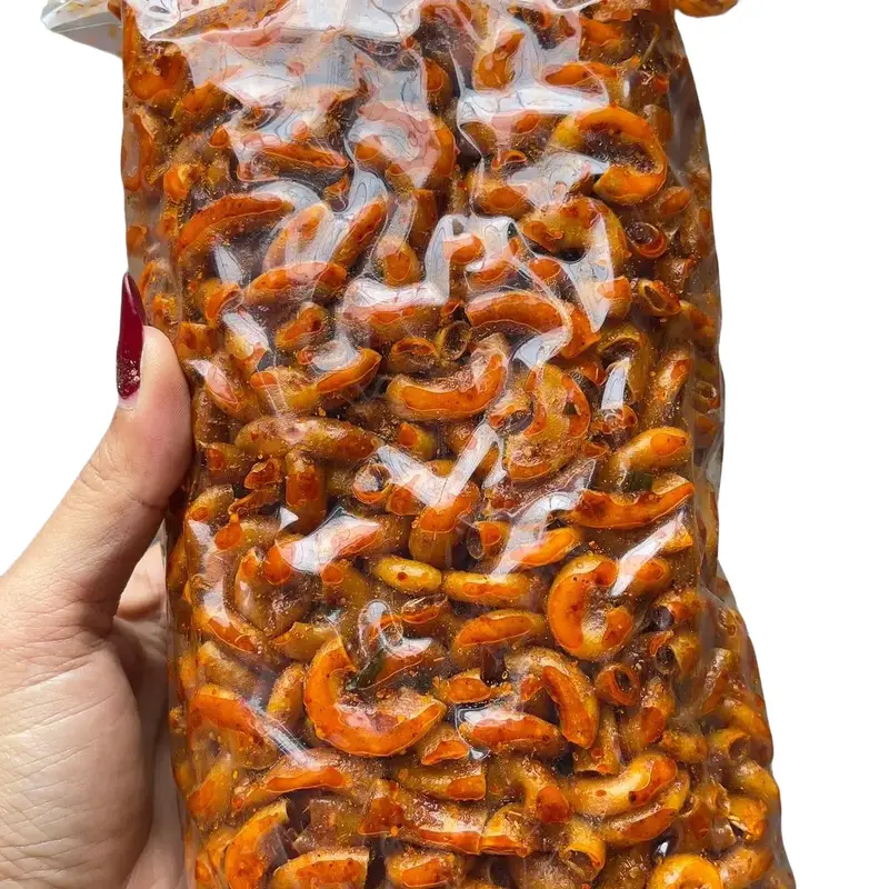 MAKARONI CIKRUH DAUN JERUK 250gram Makanan Camilan Asin Pedas Food Snack Cemilan 4