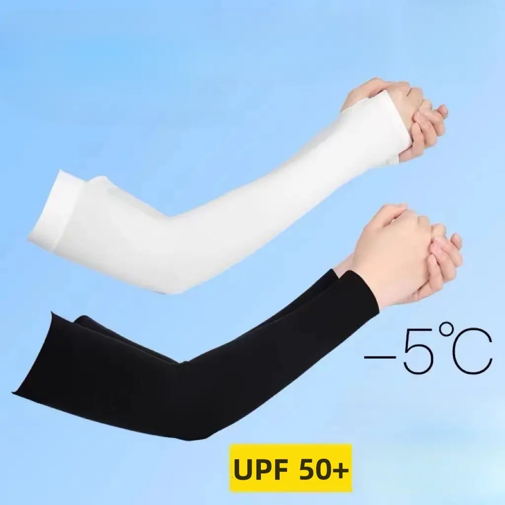 (Buy 1 Get 1 FREE)Outdoor sports travel sun protection and UV protection sleeves, cycling ice sleeves, summer men and women arm guards, summer ice silk sleeves, ice sleeves, UV protection