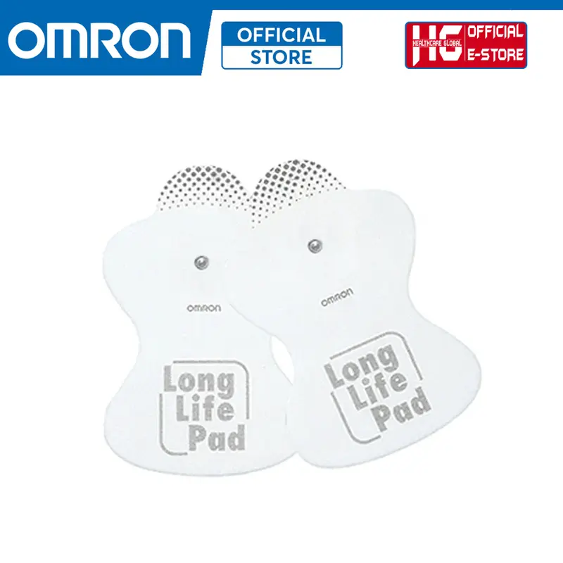 Miếng Dán Điện Cực Omron Long Life Pad Dùng Cho Các Dòng Máy Massage Trị Liệu Omron | Combo 2 Miếng, Nhập Khẩu Nhật Bản 1
