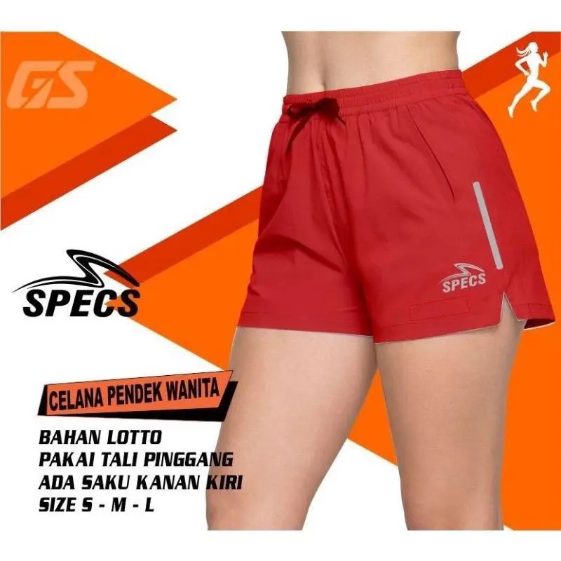 Celana Pendek Olahraga Wanita Running Jogging Lari Badminton Sepeda Workout Gym Fitnes Futsal CHAND SPORT 3