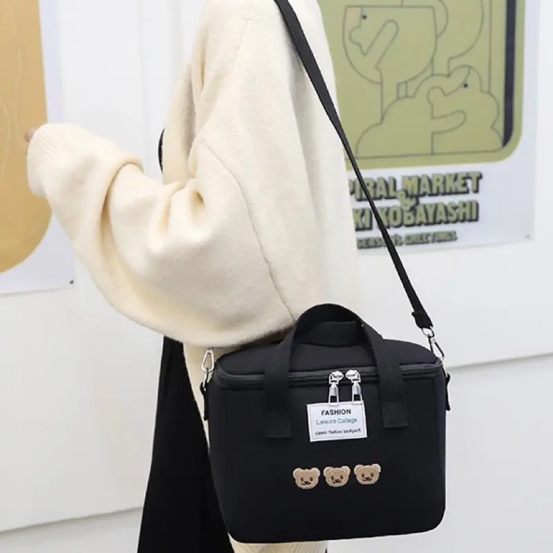TAS BAYI 6018 - TAS RANTANG “FASHION LEISURE COLLEGE” TAS SUSU BAYI RANTANG MAKANAN TAS PERLENGKAPAN BAYI - D 1 0