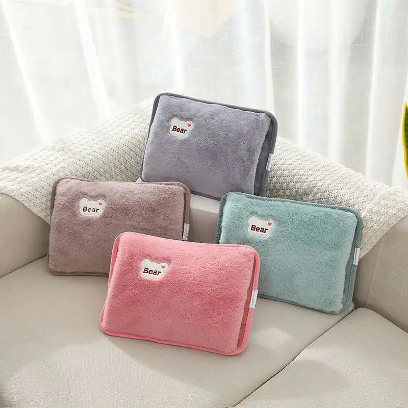[ Màu Ngẫu Nhiên ] Túi Sưởi Chườm Nóng Đau Bụng Gấu Bear Cắm Điện Dễ Thương Đa Năng