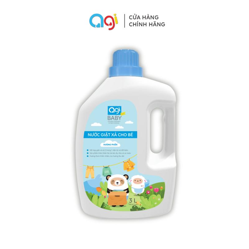 Product Introduction of Nước giặt xả cho bé Agi 2 in 1 3000ml - An toàn, Tiện dụng 5
