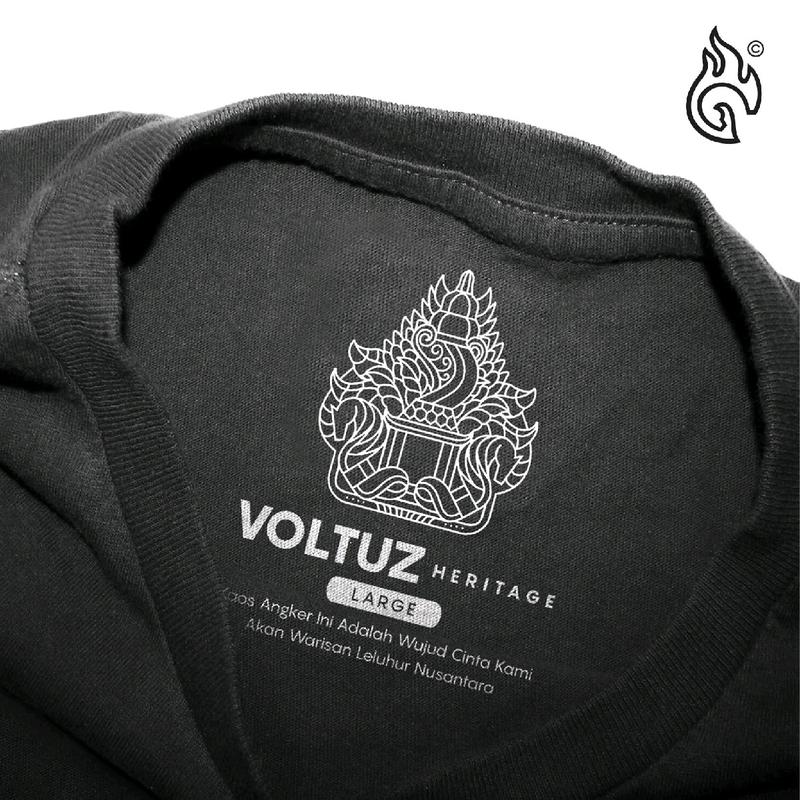 Kaos Budaya Bali Barong Rangda Original Voltuz Hitam  Sablon Keren Digital Sablon Keren Distro Baju 3