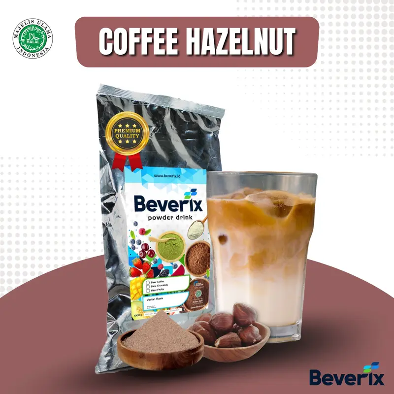 500 GR BEVERIX Bubuk Kopi Premium Aneka Rasa - Serbuk Minuman Usaha Kopi Kekinian 4