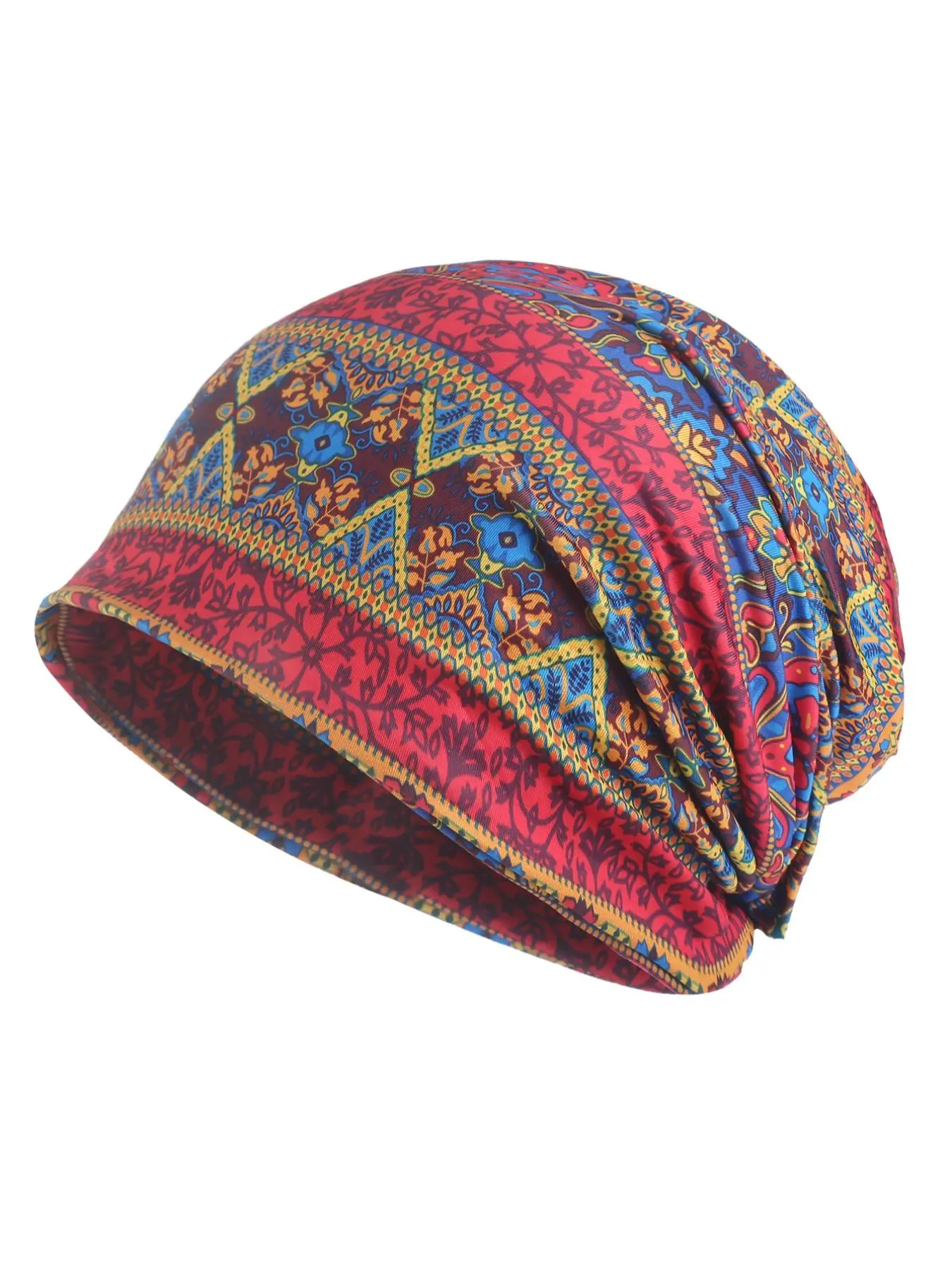 Unisex Casual Ethnic Pattern Slouchy Beanie