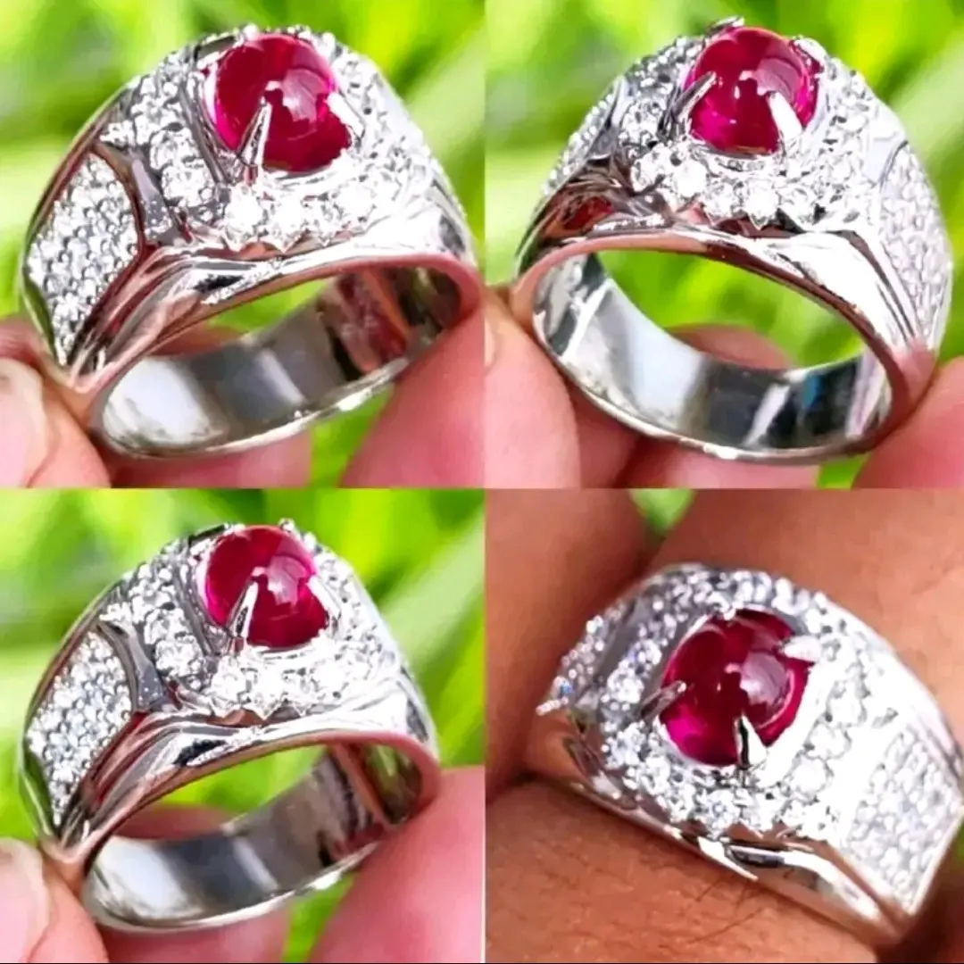 Cincin Batu Asli Must1ka Lipan Cakep