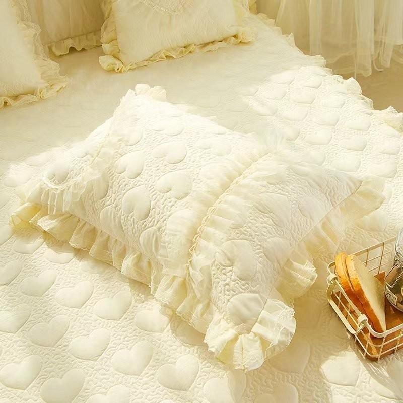 Product Introduction of Bộ ga gối 3 món(1ga,2 vỏ gối) cotton hàn quốc trần bông cao cấp, tiểu thư sang chảnh 6