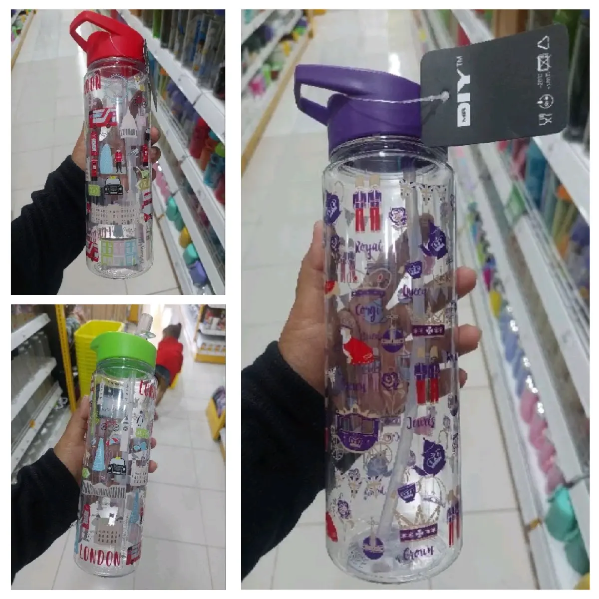 Botol minum DIY 650ml