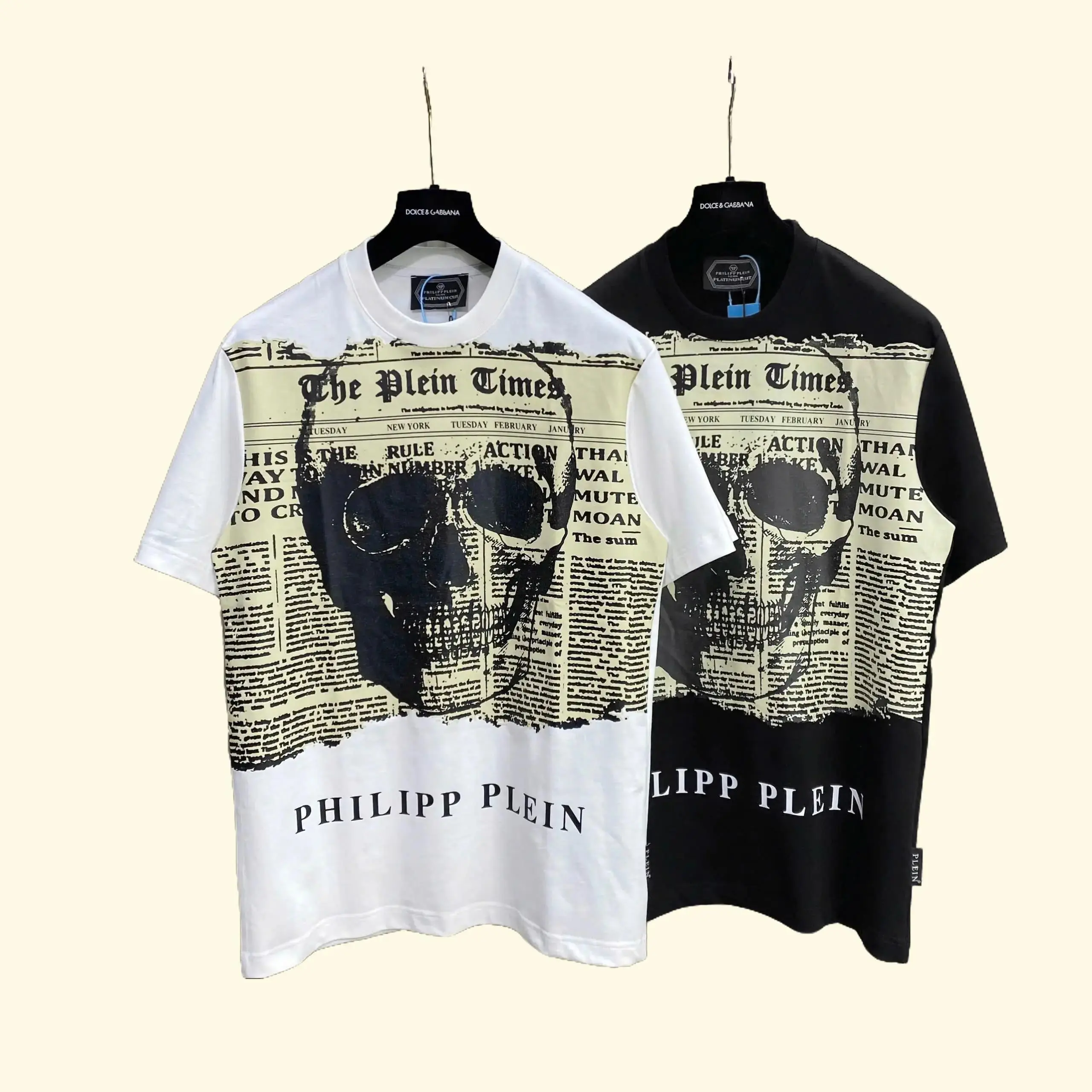 Áo Thun Nam Áo Phông Nam Nữ đầu lâu in chữ THE 3d Chất Vải cotton cao cấp 2 màu đen trắng size từ M-2xl Menswear mã the Cổ Tròn