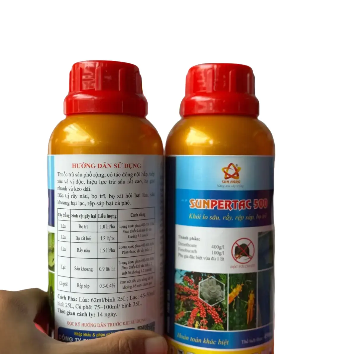 Phân Bón Lá  SunPertac 500 Dưỡng Cây Xanh Lá tốt cho mọi loại cây trồng