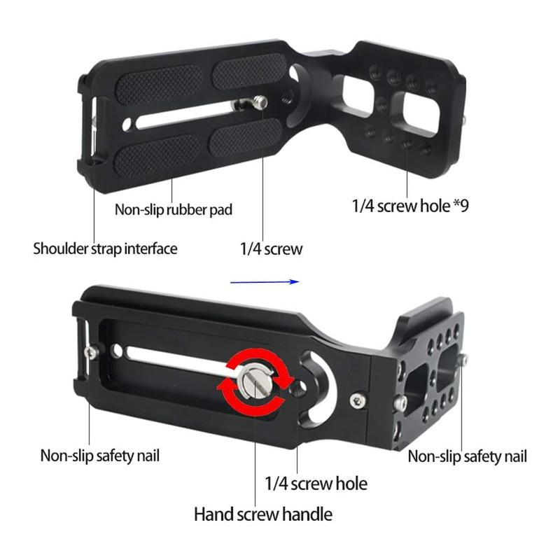 Universal L Plate Bracket for Vertical Shooting & Arca swiss Tripod 2