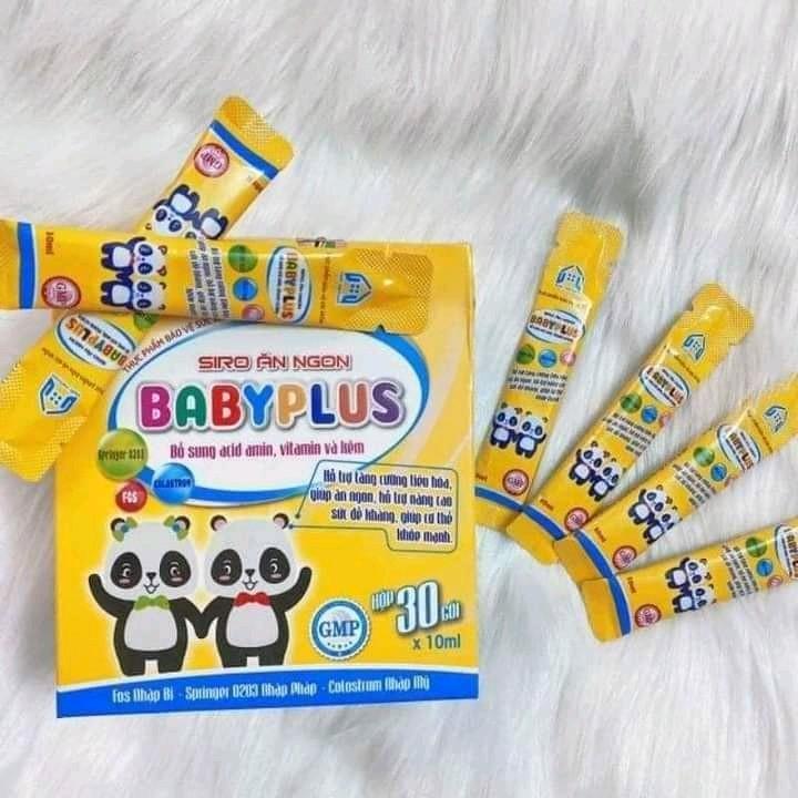 Siro Ăn Ngon Babyplus - Hộp 30 gói